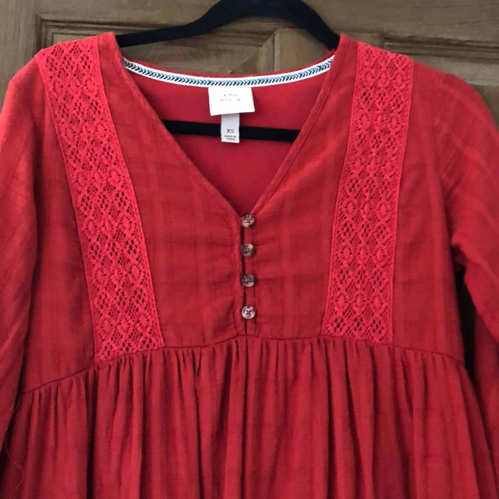 Red Mini Dress - Picture 2 of 6